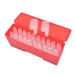Red Plastic Queen Bee Cage For Queen Bee Rearing System Beekeeping Queen Cage