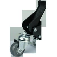 Buy cheap 300 Lbs Load Capacity Rigid Swivel with Double Ball Bearing 2.5 Inch Black product