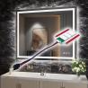 Buy cheap 44g Three Buttons Radar Induction Double Touch Switch For Bathroom Vanities Mirror from wholesalers