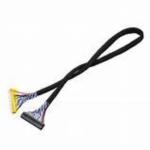 UL VW-1 Flammability Rated Black Low-Voltage Display Serial Cable with