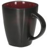 Buy cheap 14 Oz Coffee Cups Red Reactive Stoneware 8 Pack Mugs Tea Cup Set from wholesalers