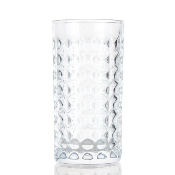 Buy cheap Ribbed Whisky Drinking Glasses Cup Custom Etched Glassware For Vodka Shot from wholesalers