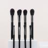 Buy cheap Vegan Face Eye Beauty Makeup Brush Set 8pcs Shiny Black Plastic Handle from wholesalers