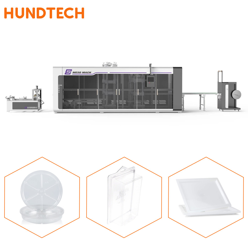 BOPS PP Plastic Thermoforming Machine Convenient Maintenance Thermoformer For Sheets
