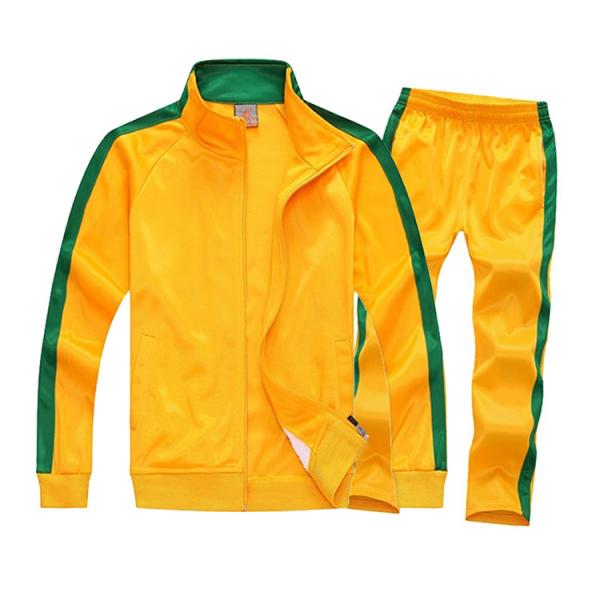 Buy cheap Waterproof 100% Polyester Sportswear Tracksuits Slim Fit Custom Plain from wholesalers