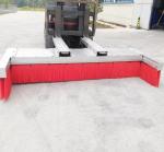 New Style Outside Forklift Attachment Road Sweeping Brush Larger Wings Truck