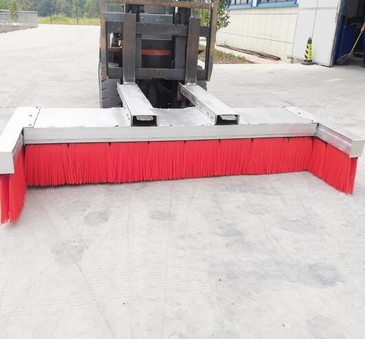 New Style Outside Forklift Attachment Road Sweeping Brush Larger Wings Truck
