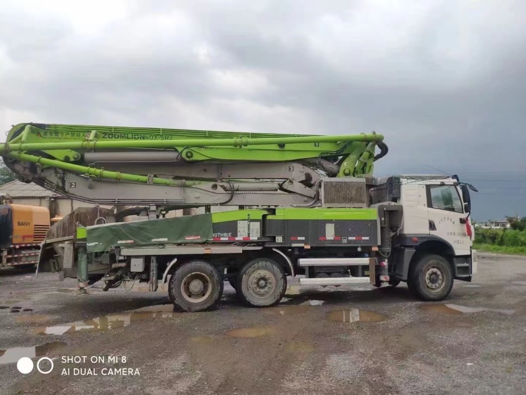 Sales of 40m Concrete Pump Truck Equipment of Zoomlion in 2020