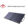 Buy cheap 65 Watt Folding Portable Solar Panels For Camping Plant Charging Station from wholesalers