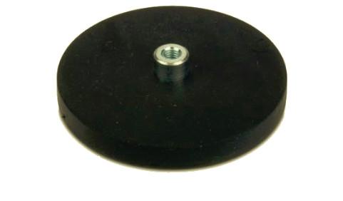 Buy cheap Kellin Neodymium Pot Magnet Rubber Coated Pot Magnet with Internal Thread 31mm/43mm/66mm/88mm Dia from wholesalers