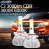 Buy cheap C6 3000LM No Fan mini car led headlight from wholesalers
