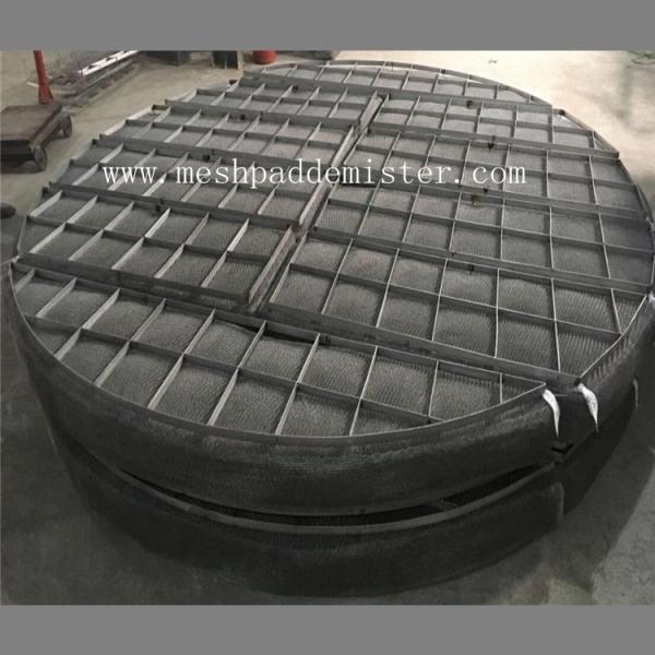 Buy cheap Gas Liquid Separator Mesh Pad Mist Eliminator Ss316l 750mm from wholesalers