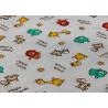 Buy cheap 150-200g/m2 Flannel Cotton Fabric Print Cloth 100% Cotton Accept Customization from wholesalers