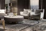 Matte Customized Coffee Table Contemporary 45cm Italian Marble