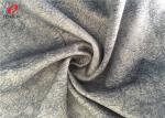 Customized Color Sofa Cover Grey Velvet Upholstery Fabric For Furniture