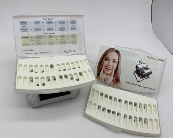 Buy cheap Dental Metal MBT 022 Self Ligating Braces Active Style Orthodontic Damon Q Braces from wholesalers