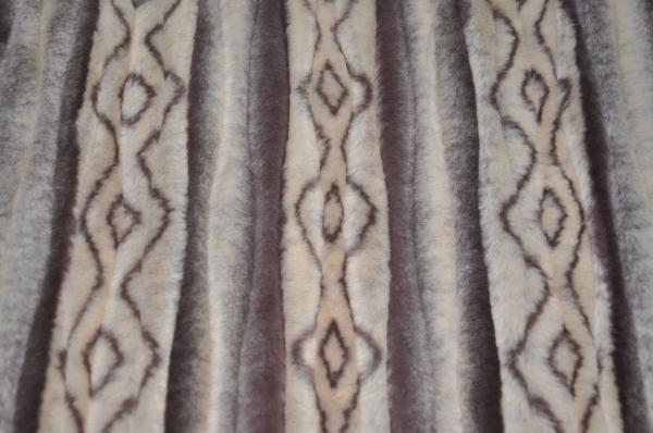 Buy cheap Printed Imitation Rabbit Fur 100% Polyester 150cm CW Or Adjustable from wholesalers