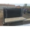 Buy cheap Customized Black Zinc Steel Metal Garrison Fence Panels Maintenance Free from wholesalers