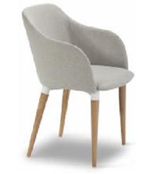 Buy cheap North Europe style fabric arm leisure chair furniture from wholesalers
