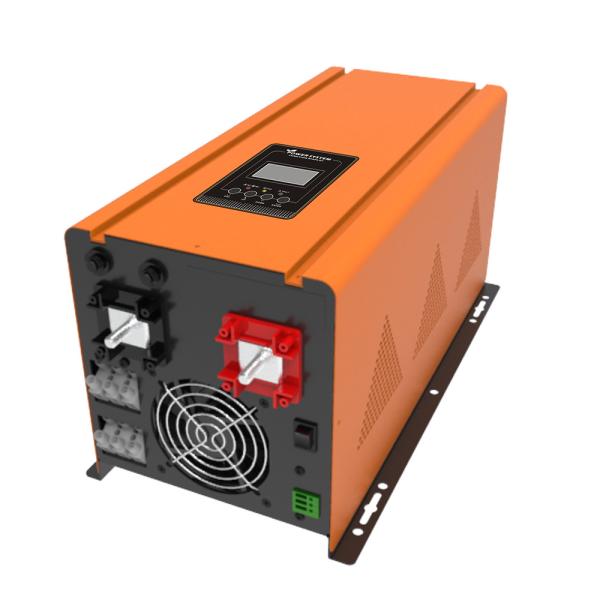 Buy cheap LED / LCD Display Yellow Solar Inverter Smart Battery Charger Design from wholesalers