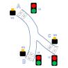 Buy cheap Intelligent Curve Traffic Controller Fast Response Low Maintenance RS 485 AC 220V from wholesalers