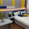 Buy cheap Customised Modern Wooden Hotel Bedroom Furniture Sets Apartment Bedroom Set from wholesalers