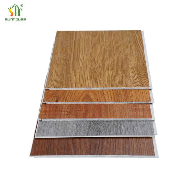 Durable SPC Click Flooring 6mm Interlocking Vinyl Flooring Waterproof For