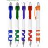 Buy cheap double injected plastic gift logo pen, promotional advertising ball pen from wholesalers