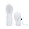 Buy cheap Outdoor 550ml 19oz Dog Water Bottle Dispenser White Collapsible Dog Water Feeder from wholesalers