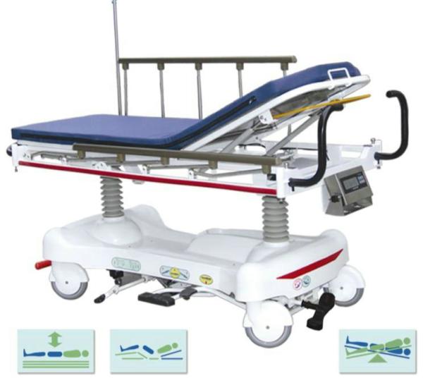Buy cheap Luxury Surgical Patient Transfer Trolley With Scaling System from wholesalers