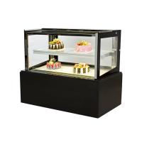 Buy cheap Straight Glass Door Bread Refrigerated Cake Display Double Layer Air Cooling product
