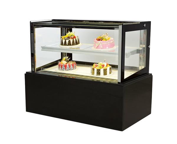 Buy cheap Straight Glass Door Bread Refrigerated Cake Display Double Layer Air Cooling from wholesalers