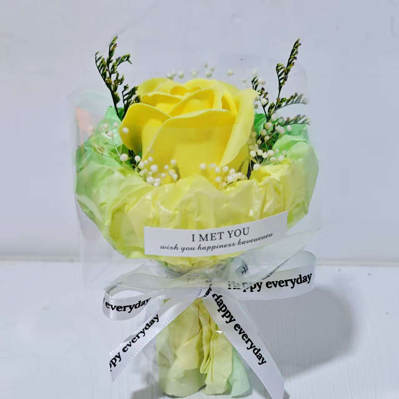INS style mini pocket meet small bouquet of roses for birthdays, Valentine's Day, and Women's Day gifts