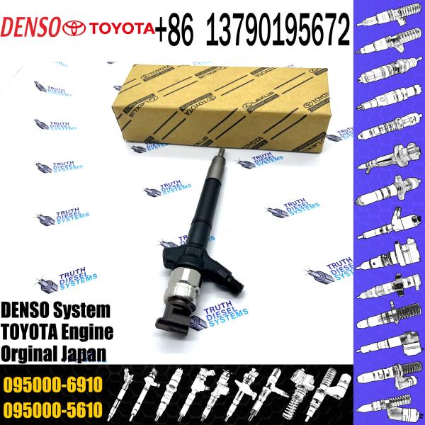 Buy cheap Common Rail Fuel Injector 095000-6230 095000-7640 095000-7280 095000-6910 For TOYOTA 23670-0R170 23670-09140 from wholesalers