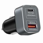 69W Type C USB Quick Charge 3.0 Usb Pd Car Charger