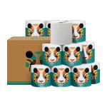 4 Ply Odorless Biodegradable Paper Towel Bath Tissue Eco Friendly