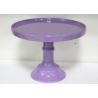 Buy cheap Customized Color Ceramic Cake Stand Footed Dessert Dolomite Platter For Wedding Party from wholesalers