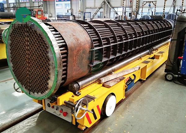 Steel Industry Automatic Transfer Carriage Rail Guided Powered Trolley With