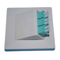 Buy cheap ABS PC Material Indoor Wall Outlet Box for FTTX 2/6/8 Port LC SC APC UPC Simplex product