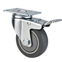 Buy cheap 04-Medium duty caster Plate Locking TPR caster wheel product