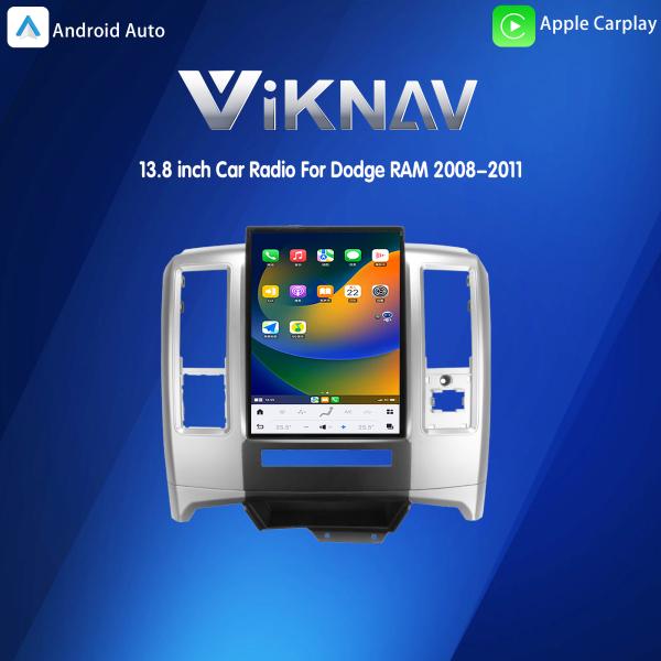 Buy cheap VIKNAV 13.8 inch Car Radio For Dodge RAM 2008-2011 Wireless Carplay from wholesalers