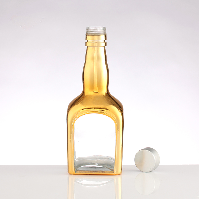 Customize Sealing Type Mini Glass Liquor Bottle with Wooden Cork Guarantee