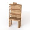 Buy cheap Oak KD Construction Wooden Retail Display Stands With Shelves from wholesalers