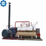 4 Ton 4000kg Energy Saving Fire Tube Gas Oil Fired Steam Boiler For Rubber