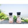 Buy cheap Transparent Glass Bottle Grinder And Shaker With Spice Adjustable Grinding Head 80ml Capacity from wholesalers