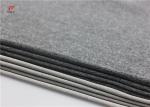 Melange Colour Sports Clothing Weft Knitted Fabric Polyester Spandex Material