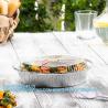 Buy cheap 10'' Inch Round Tin Foil Pans Disposable Aluminum, Extra Deep Freezer & Oven Safe - For Baking, Cooking, Storage from wholesalers