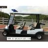 Buy cheap High Safe Four Person Golf Cart , Small Battery Operated Golf Buggies 48V from wholesalers
