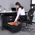 Mobile 0.4mm To 1.2mm 3 Drawer Pedestal File Cabinet