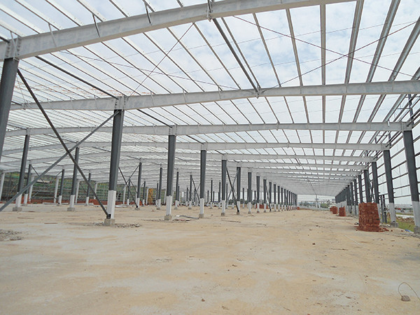 Lightweight Steel Structure Workshop Building With Lower Foundation Cost